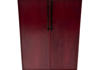 Art Deco Modernist Armoire by A.H. Jansen for L.O.V. Oosterbeek, 1920s 2